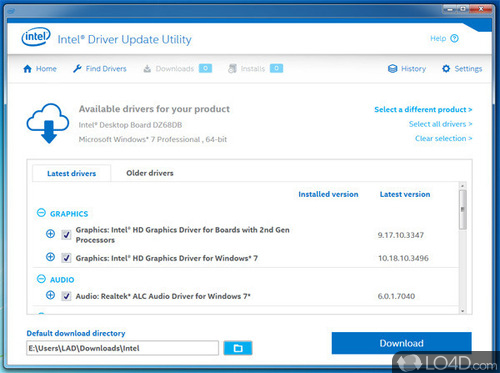 intel driver and support assistant installer windows 10 64 bit